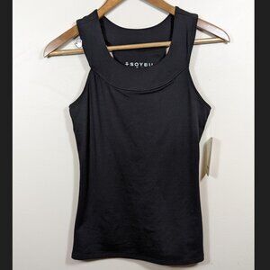 Soybu Women's Black Racerback Tank Top Size Small NWT